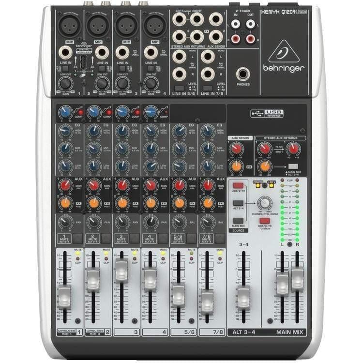 Behringer Xenyx Q1204USB Mixer with USB - MusicMajlis