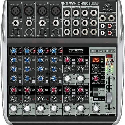 Behringer Xenyx QX1202USB Analog Mixer (Discontinued) - MusicMajlis