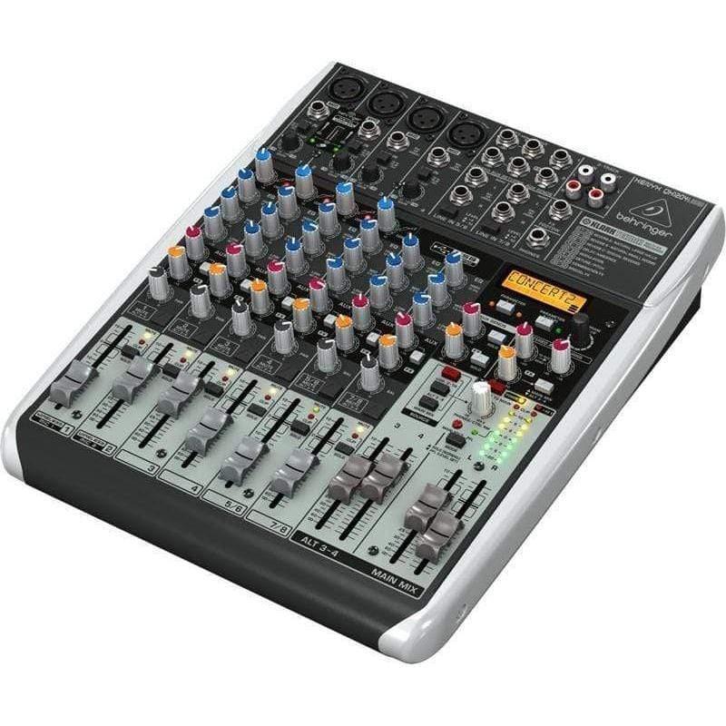 Behringer Xenyx QX1204USB Premium 12-Input 2/2-Bus Mixer with XENYX Mi