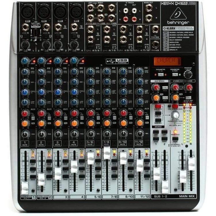 Behringer Xenyx QX1622USB Analog Mixer - MusicMajlis
