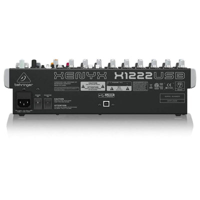 Behringer Xenyx X1222USB Analog Mixer - MusicMajlis