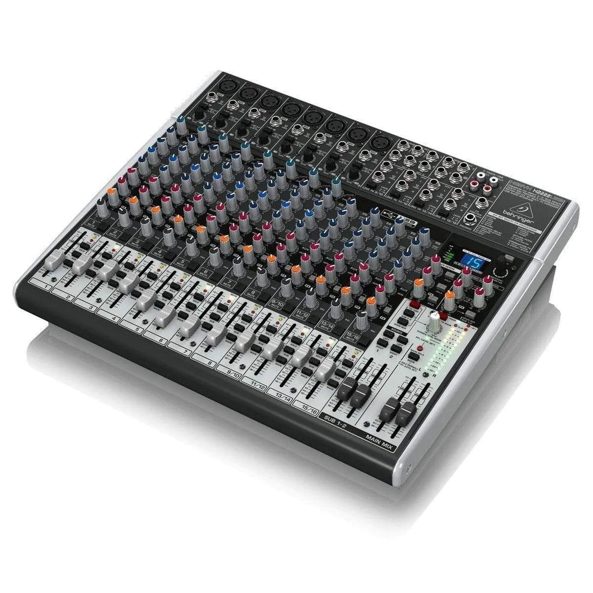 Behringer Xenyx X2222USB Analog Mixer - MusicMajlis