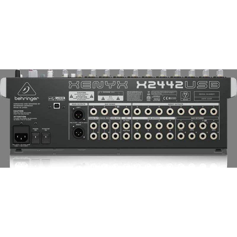 Behringer Xenyx X2442USB Analog Mixer - MusicMajlis