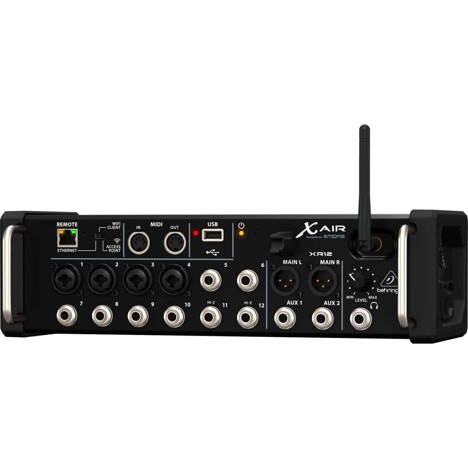 Behringer XR12 12-Input Digital Mixer for iPad/Android Tablets - MusicMajlis