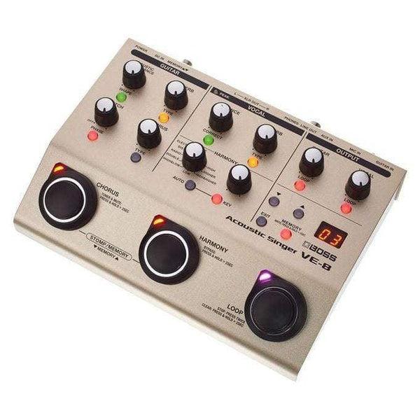 Boss VE-8 Acoustic Singer Pedal - MusicMajlis