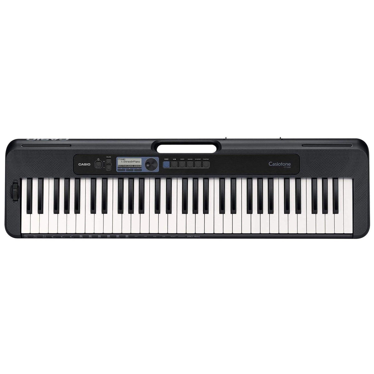 Casio CT S300 61 Key Casiotone Digital Keyboard Black Adapter Included