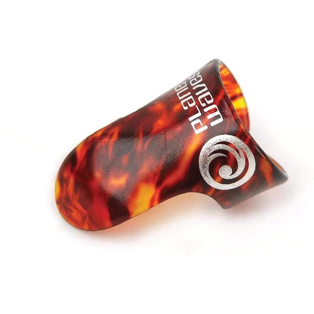 D'Addario 4CSH4-5 Planet Waves 5 Finger Picks Shell Medium - MusicMajlis