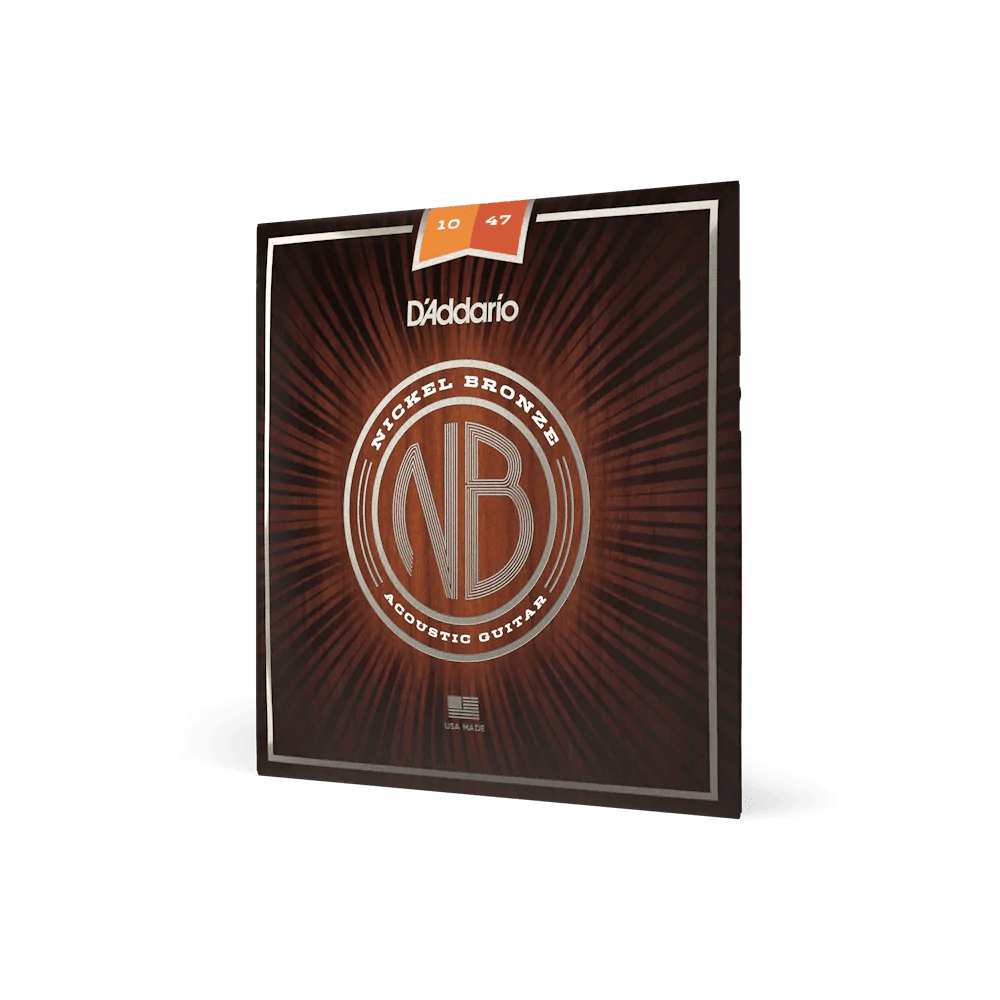 D'Addario NB1047 Extra Light Acoustic Guitar Strings .010-.047 - MusicMajlis