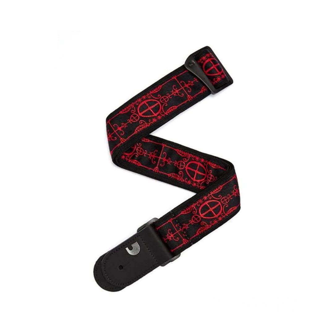 D'Addario Planet Waves 50mm Woven Voodoo Design Guitar Strap - MusicMajlis