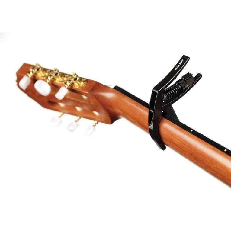 D'Addario PW-CP-13 Planet Waves Artist Classical Capo Adjustable Tension- Black - MusicMajlis