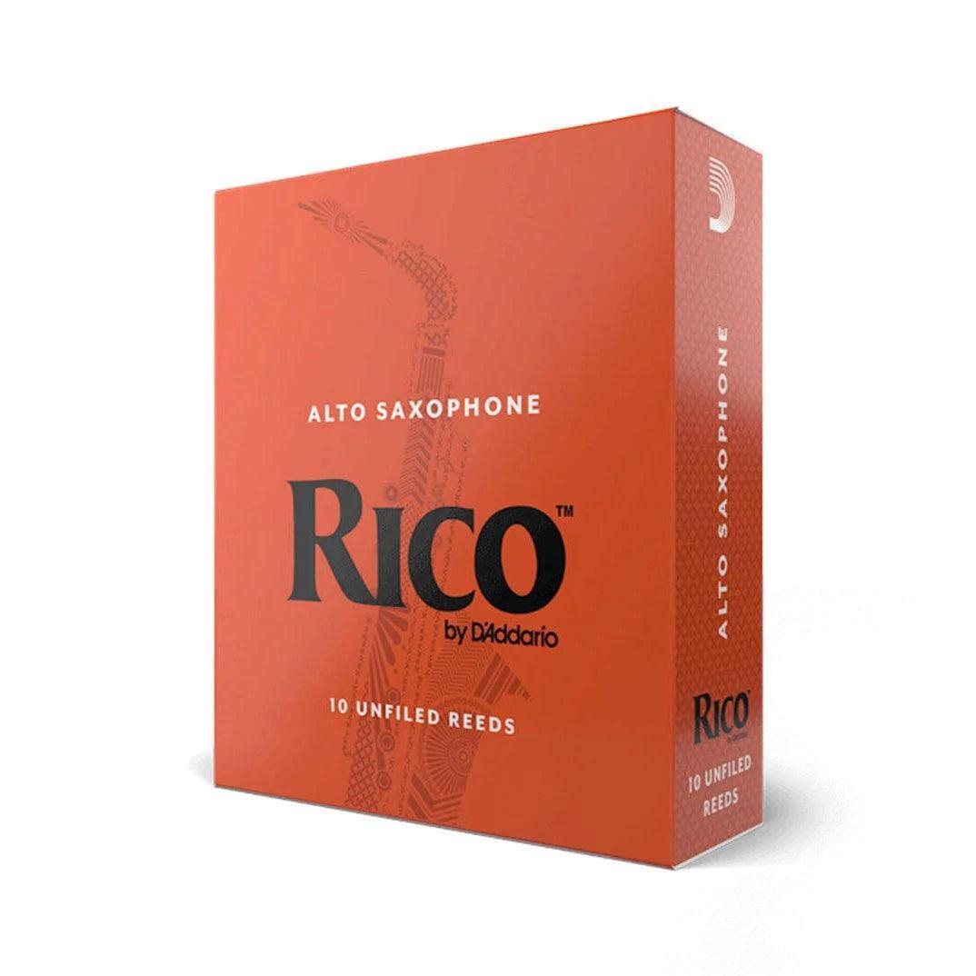D'Addario Rico Alto Sax Reeds - Strength 1.5 (10-Pack) - MusicMajlis