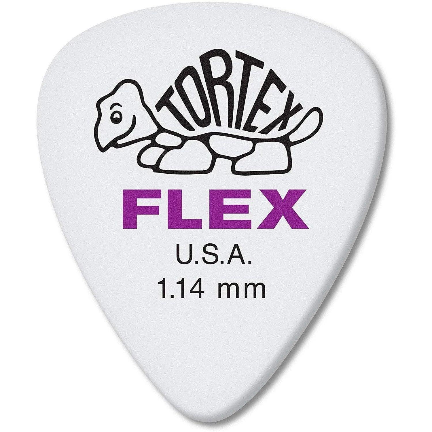 Dunlop 428R1.14 Tortex Flex Standard 1.14mm Pick - MusicMajlis