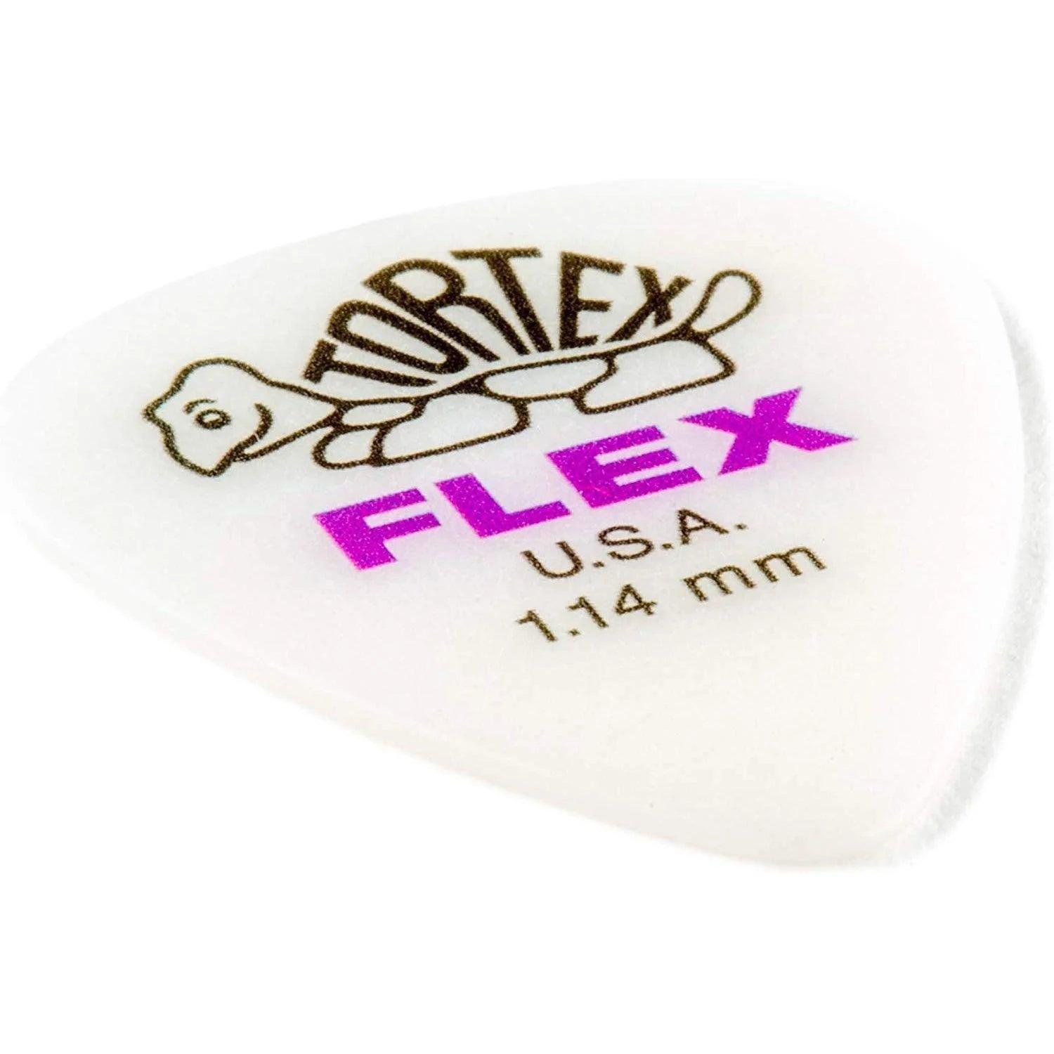 Dunlop 428R1.14 Tortex Flex Standard 1.14mm Pick - MusicMajlis
