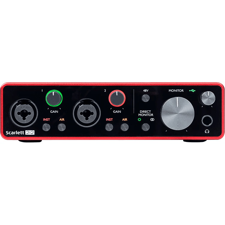 Focusrite Scarlett 2i2 3rd Gen - MusicMajlis