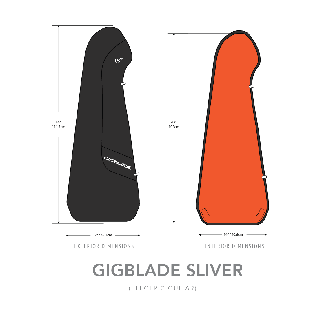 Gruv GigBlade Sliver Electric Bass Guitar Bag - MusicMajlis