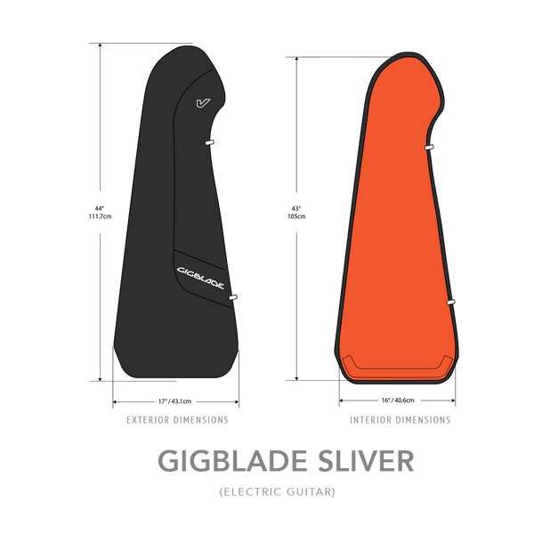 Gruv GigBlade Sliver Electric Bass Guitar Bag - MusicMajlis