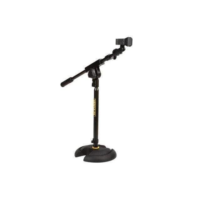 Hercules MS120B Low Profile Mic Stand w/ Boom & Mic Clip - MusicMajlis