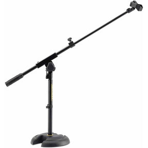 Hercules MS120B Low Profile Mic Stand w/ Boom & Mic Clip - MusicMajlis