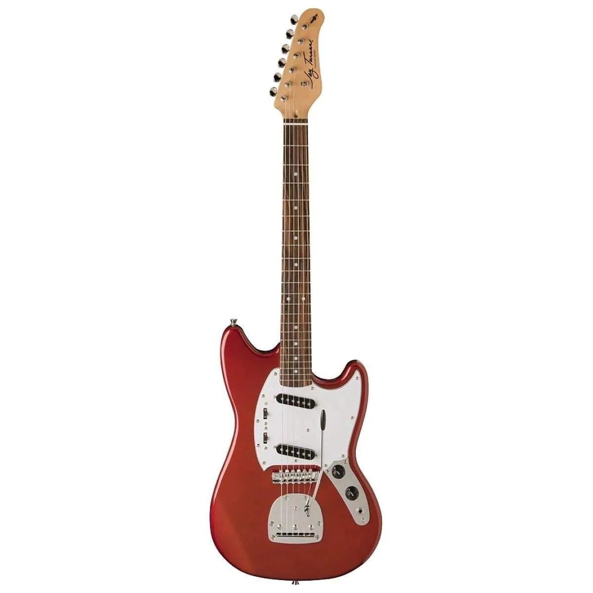 Jay Turser JT-MGCAR Electric Guitar - Candy Apple Red - MusicMajlis