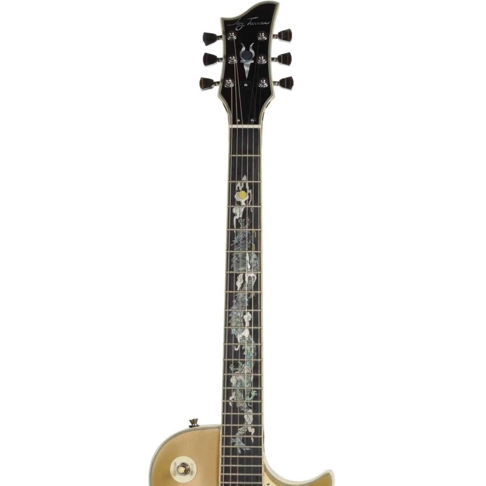 Jay Turser JT220D SERPENT 2GT Electric Guitar - Gold Top (Display Piece) (Discontinued) - MusicMajlis