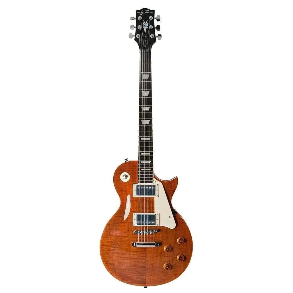 Jay Turser JT220DTE Electric Guitar - Tiger Eye (Discontinued) - MusicMajlis