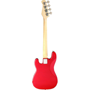 Jay Turser JTB400 MCAR 4-string Bass Guitar - Candy Apple Red (Display Piece) (Discontinued) - MusicMajlis