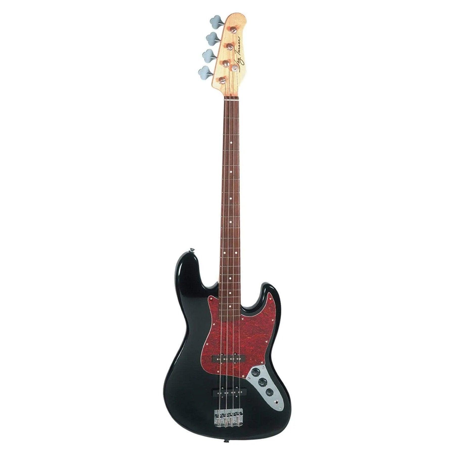 Jay Turser JTB402 BK 4-string Electric Bass - Black - MusicMajlis