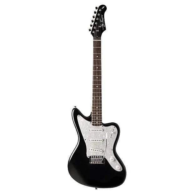 Jay Turser JTJG Electric Guitar - (Black/Candy Apple Red/Ivory/Sonic Blue/Tobacco Sunburst) - MusicMajlis