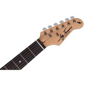 Jay Turser JTJG Electric Guitar - (Black/Candy Apple Red/Ivory/Sonic Blue/Tobacco Sunburst) - MusicMajlis