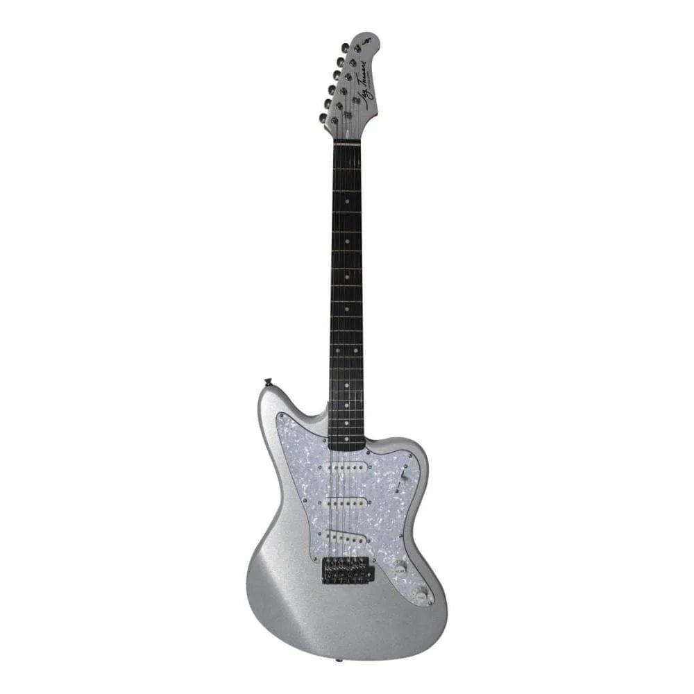 Jay Turser JTJG Electric Guitar - (Black/Candy Apple Red/Ivory/Sonic Blue/Tobacco Sunburst) - MusicMajlis