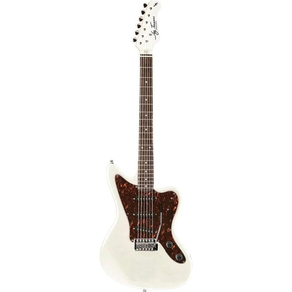 Jay Turser JTJG Electric Guitar - (Black/Candy Apple Red/Ivory/Sonic Blue/Tobacco Sunburst) - MusicMajlis