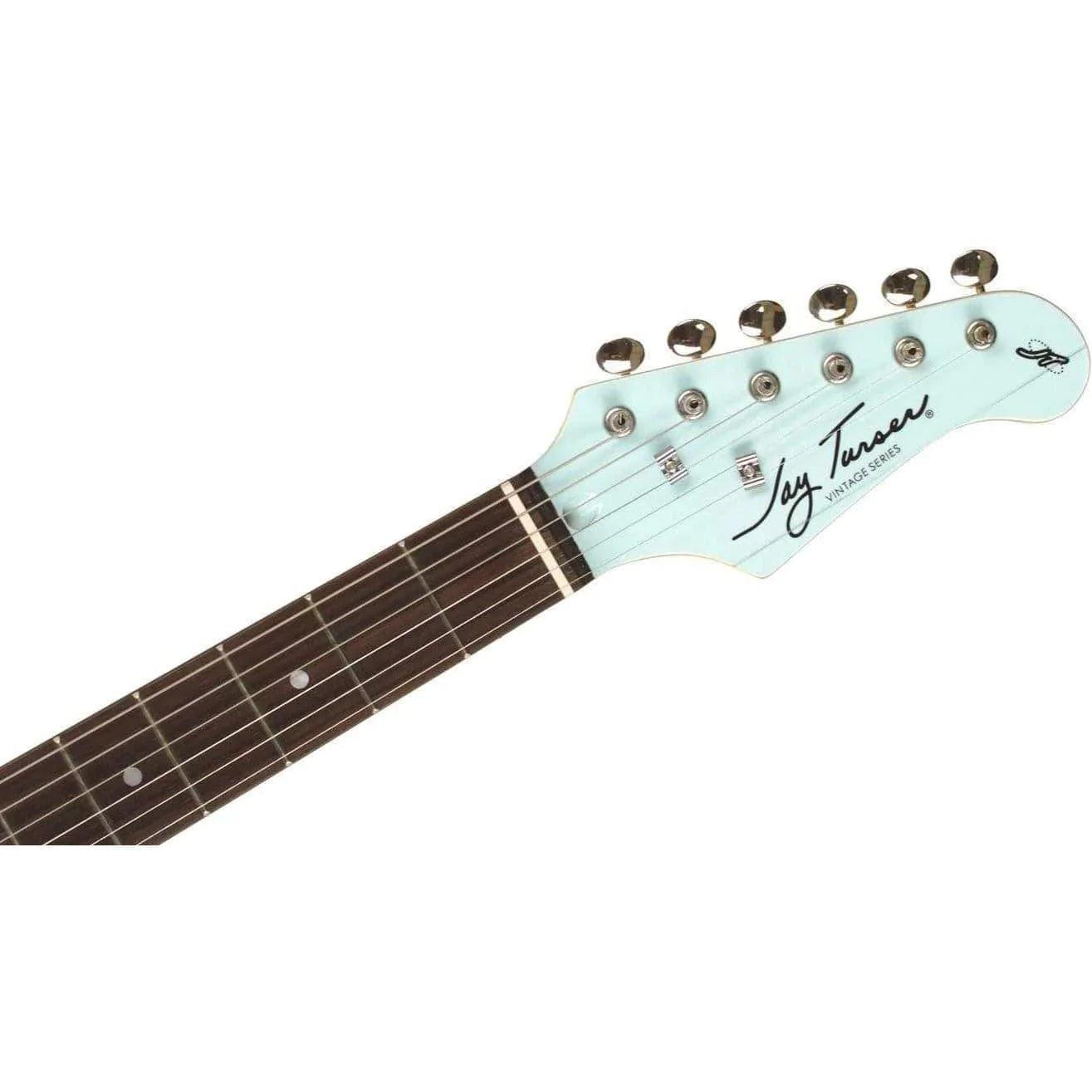 Jay Turser JTJG Electric Guitar Black Candy Apple Red Ivory Sonic Blue Tobacco Sunburst