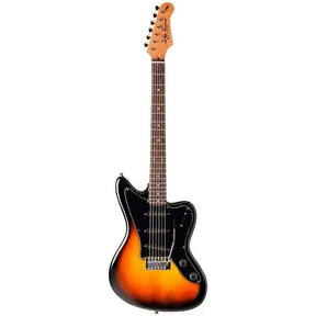 Jay Turser JTJG Electric Guitar - (Black/Candy Apple Red/Ivory/Sonic Blue/Tobacco Sunburst) - MusicMajlis
