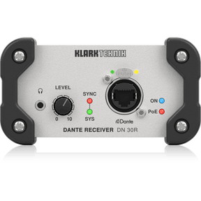 Klark Teknik DN 30R 2-channel Dante Audio Receiver - MusicMajlis