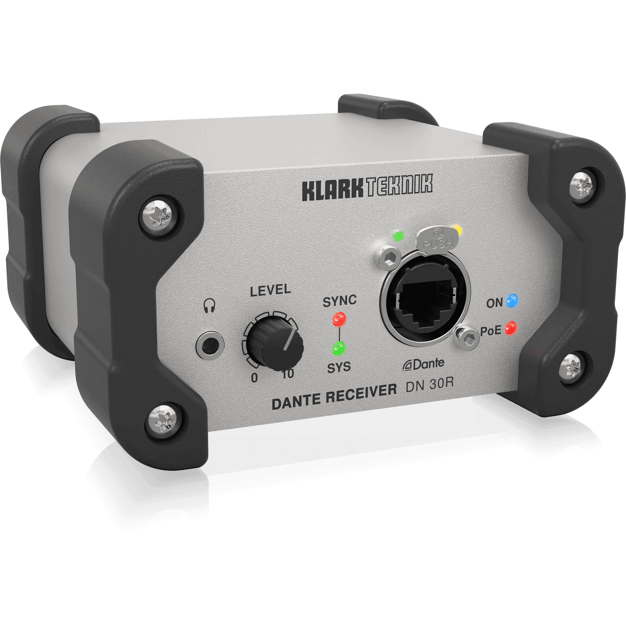 Klark Teknik DN 30R 2-channel Dante Audio Receiver - MusicMajlis