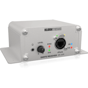 Klark Teknik DN 30R 2-channel Dante Audio Receiver - MusicMajlis