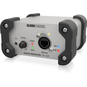 Klark Teknik DN 30R 2-channel Dante Audio Receiver - MusicMajlis