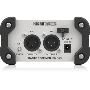 Klark Teknik DN 30R 2-channel Dante Audio Receiver - MusicMajlis
