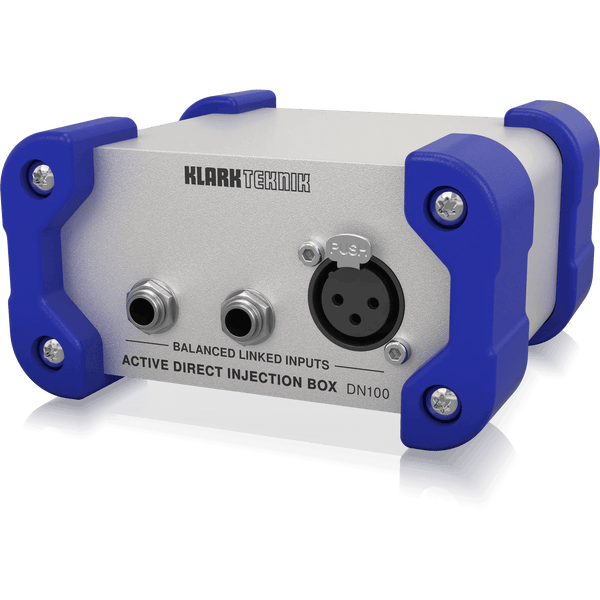 Klark Teknik DN100 V2 Active DI Box with Extended Dynamic Range - MusicMajlis