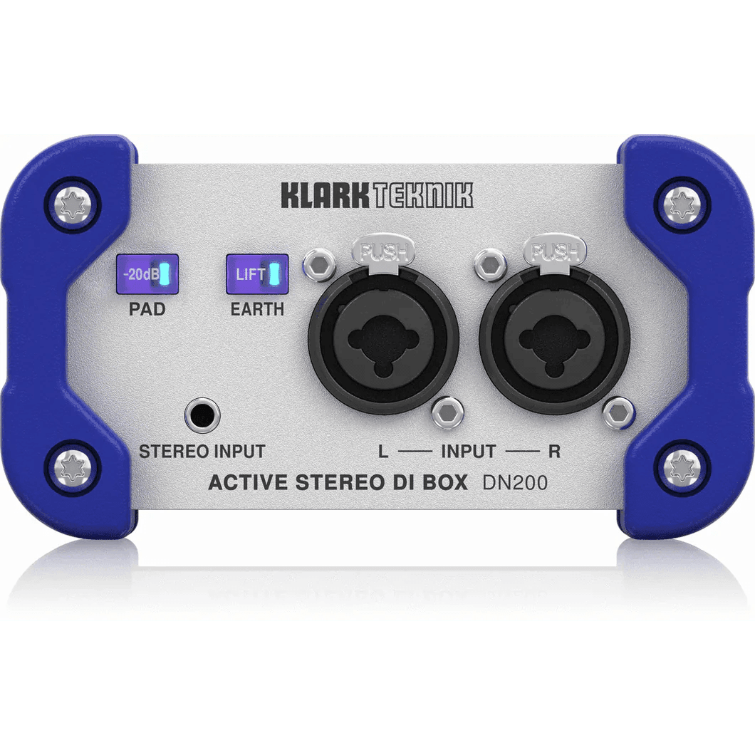 Klark Teknik DN200 V2 2-Channel Active DI Box - MusicMajlis