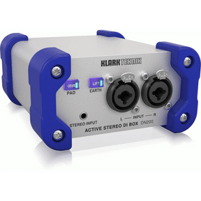 Klark Teknik DN200 V2 2-Channel Active DI Box - MusicMajlis