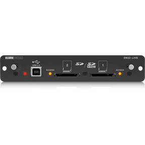 Klark Teknik DN32-LIVE SD/SDHC and USB 2.0 Expansion Module - MusicMajlis