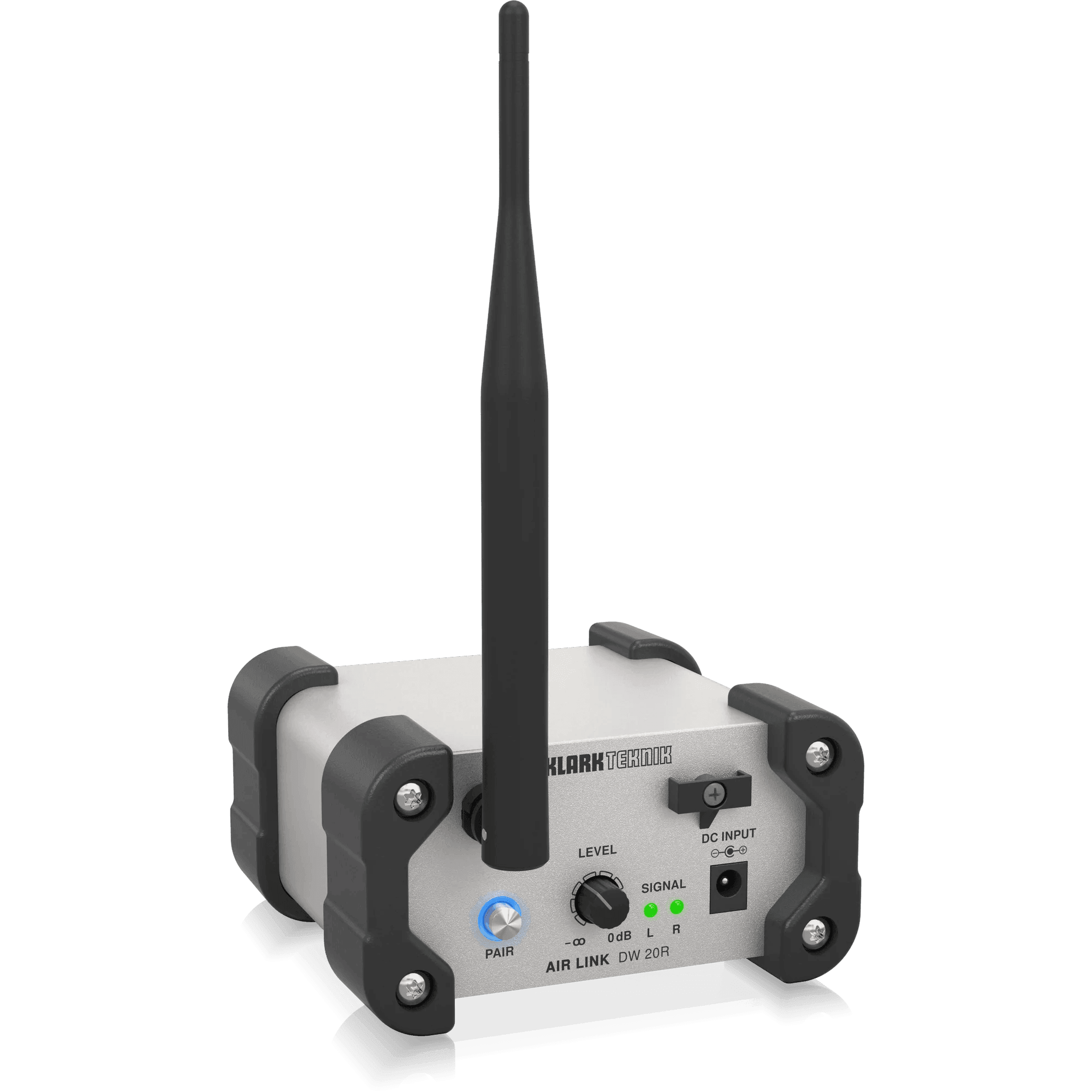 Klark Teknik DW 20R 2.4 GHz Wireless Stereo Receiver for High-Performance Stereo Audio Broadcasting - MusicMajlis
