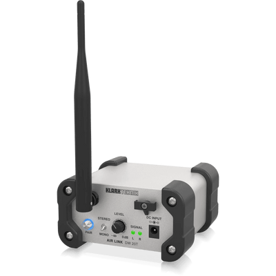 Klark Teknik DW 20T 2.4 GHz Wireless Stereo Transmitter for High-Performance Stereo Audio Broadcasting - MusicMajlis