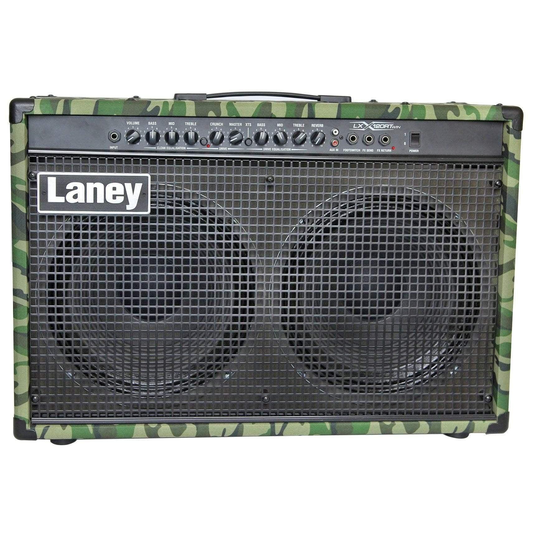 Laney LX120R CAMO Electric Guitar Head Amplifier (Discontinued) - MusicMajlis