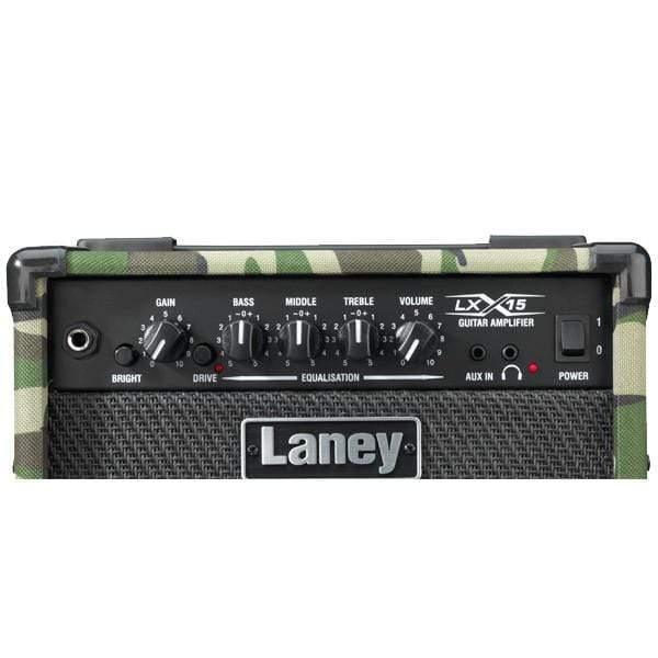 Laney LX15 CAMO Guitar Amplifier (Discontinued) - MusicMajlis