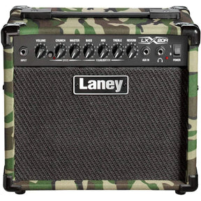 Laney LX20RCAMO 20W 1x8 Guitar Combo Amp Black (Discontinued) - MusicMajlis