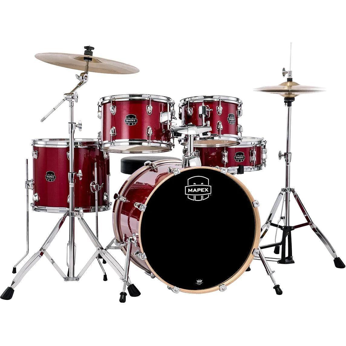 Mapex Drums Venus Fusion 5pc Drum Set with Cymbals & Throne - MusicMajlis