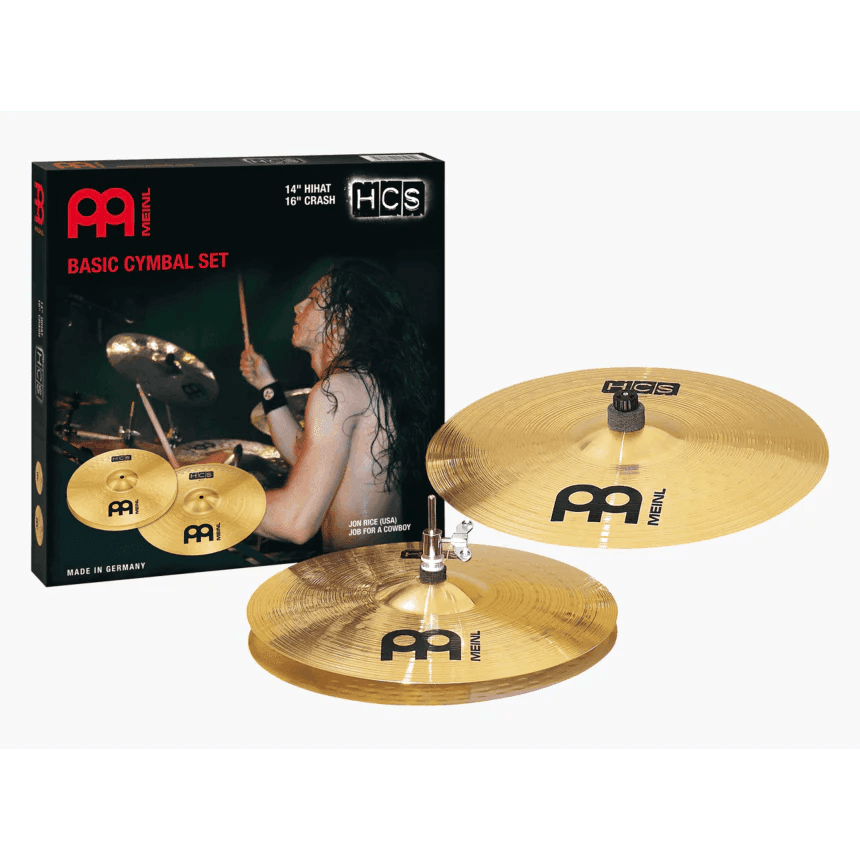 Meinl Hcs1416 Basic Cymbal Set - MusicMajlis