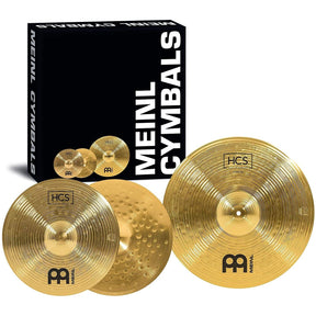 Meinl HCS1418 14"Hi-Hat, 18" Crash Cymbal Set Pack - MusicMajlis